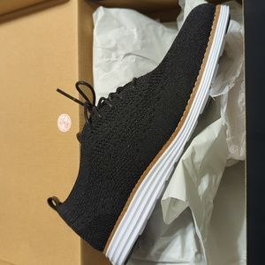 Cole Haan Black Lace-up Shoes Size 8